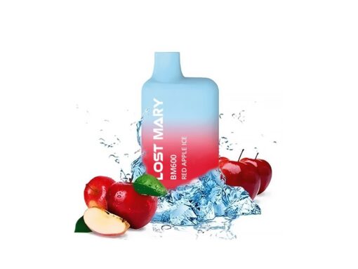 Pod desechable Red Apple Ice 600puffs - Lost Mary BM600