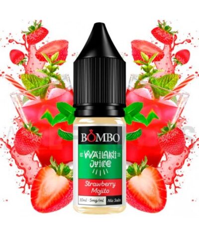 Strawberry Mojito 10ml - Wailani Juice Nic Salts by Bombo